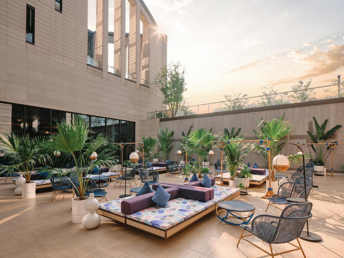 Hotel Indigo Hangzhou Uptown,Close To Westlake , Boutique Design Hotel With Freeflow Minibar Esterno foto