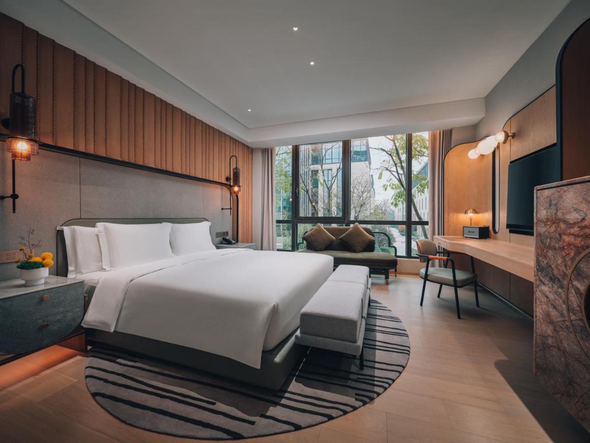 Hotel Indigo Hangzhou Uptown,Close To Westlake , Boutique Design Hotel With Freeflow Minibar Esterno foto